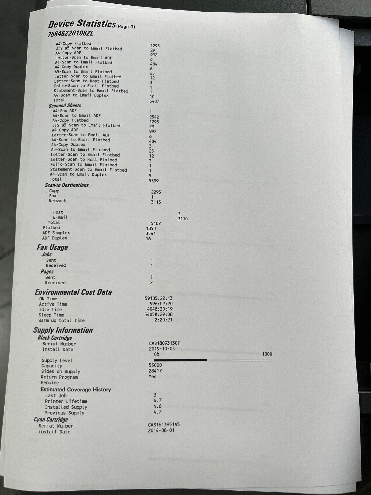 *RFB* Lexmark CX860DE 57PPM A4 Colour Multifunction Printer [42K0665] CX860DTE *Ex-Leasing Unit*