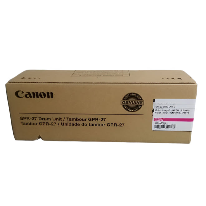 Genuine Canon GPR27 Magenta Drum Unit for imageRUNNER LBP5970 LBP5975 [9625A008]