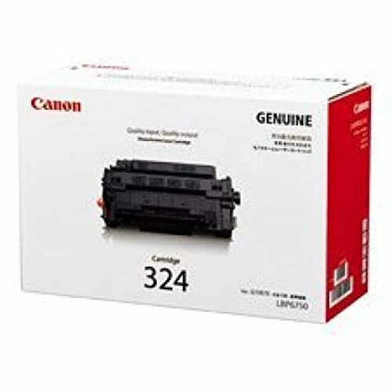 *Damaged Box* Genuine Canon CART324 BLACK Toner for LASER SHOT LBP6750DN LBP6780x (6K)