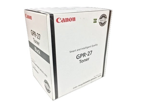 Genuine Canon GPR-27 Black Toner Cartridge for LBP5970 LBP5975 10K [9645A008AA]