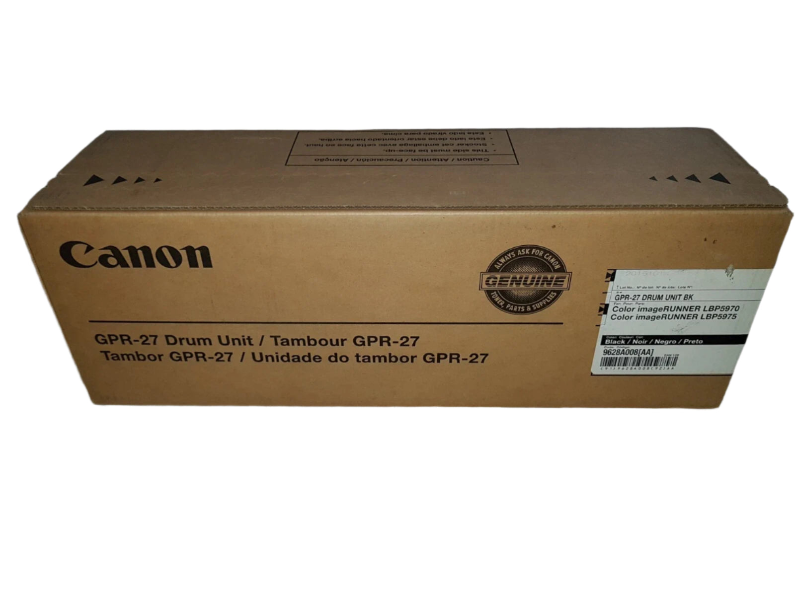 Genuine Canon GPR27 Black Drum Unit for imageRUNNER LBP5970 LBP5975 [9628A008]