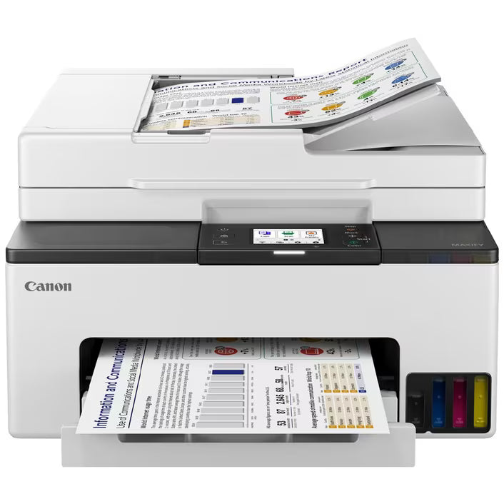 Canon Maxify MegaTank GX2060 4-in-1 Colour Wireless MultiFunction Printer+ADF+FAX