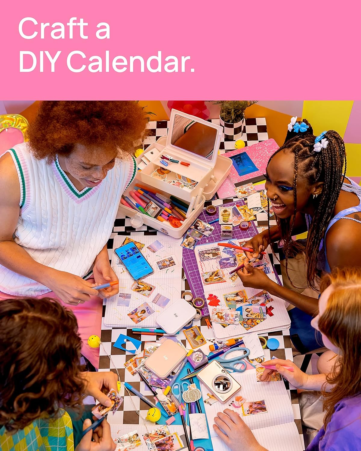 Canon Ivy 2 Mini Portable Photo Printer [WHITE] iOS & Android Devices [5452C018]