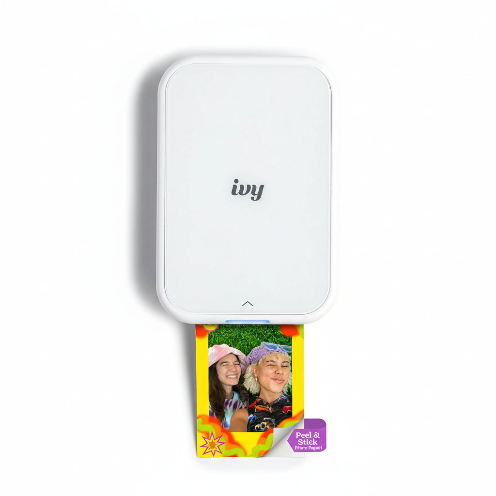Canon Ivy 2 Mini Portable Photo Printer [WHITE] iOS & Android Devices [5452C018]