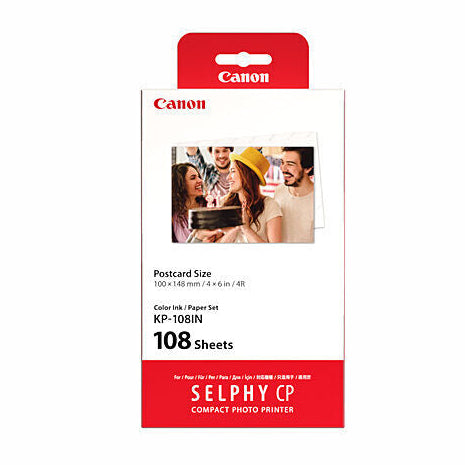 Genuine CANON KP108IN Ink/Paper for CP720 CP730 CP780 CP790 CP800 CP900 CP910 CP1200 CP1300