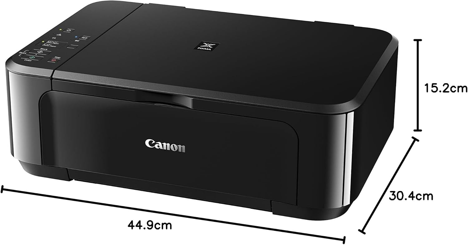 Canon PIXMA MG3660BK 3-in-1 Wireless Colour MFP Home Office Printer + Mobile Print
