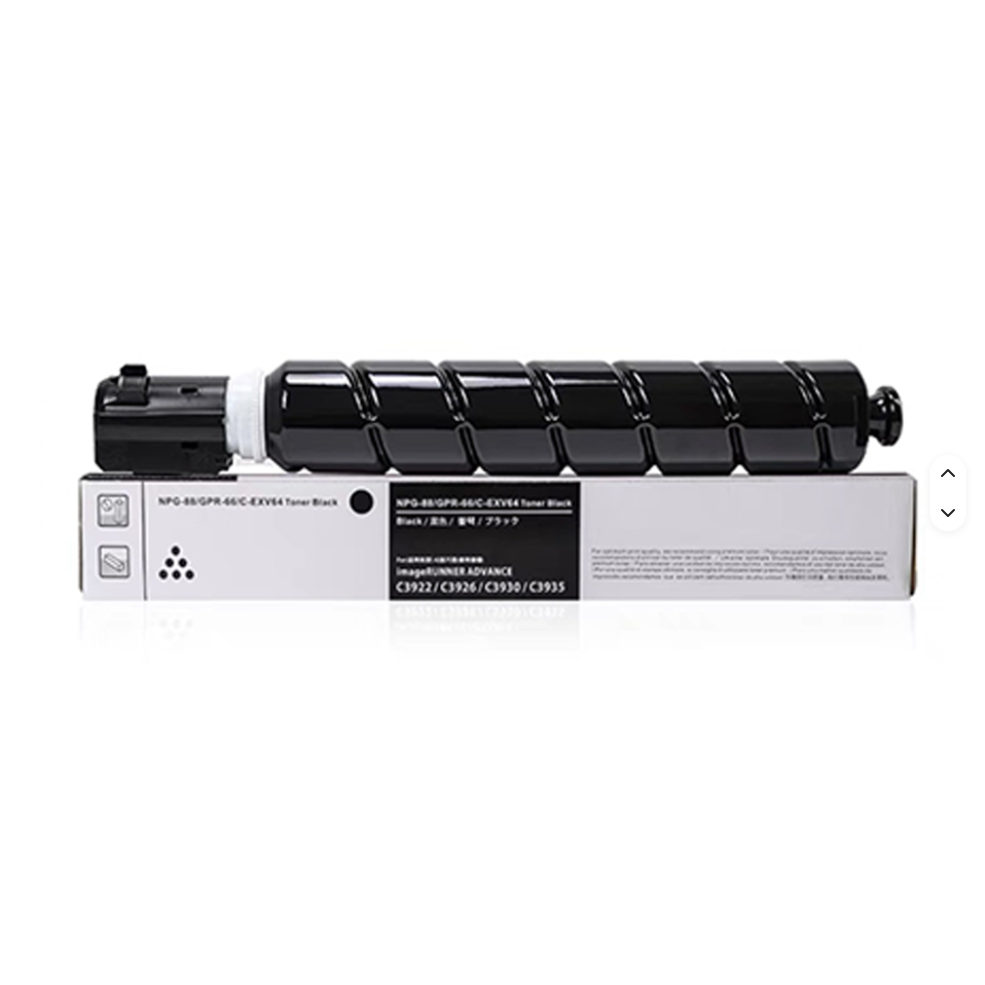 NPG-88 OEM Refill Black Toner Cartridge for Canon imageRUNNER ADVANCE DX C3922i C3926i C3930i C3935i 38K [GPR-66]