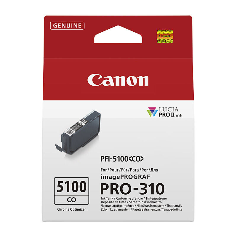 Genuine Canon PFI-5100CO Chroma Optimiser Ink Cartridge for Pro-310 Printer [PFI5100CO]