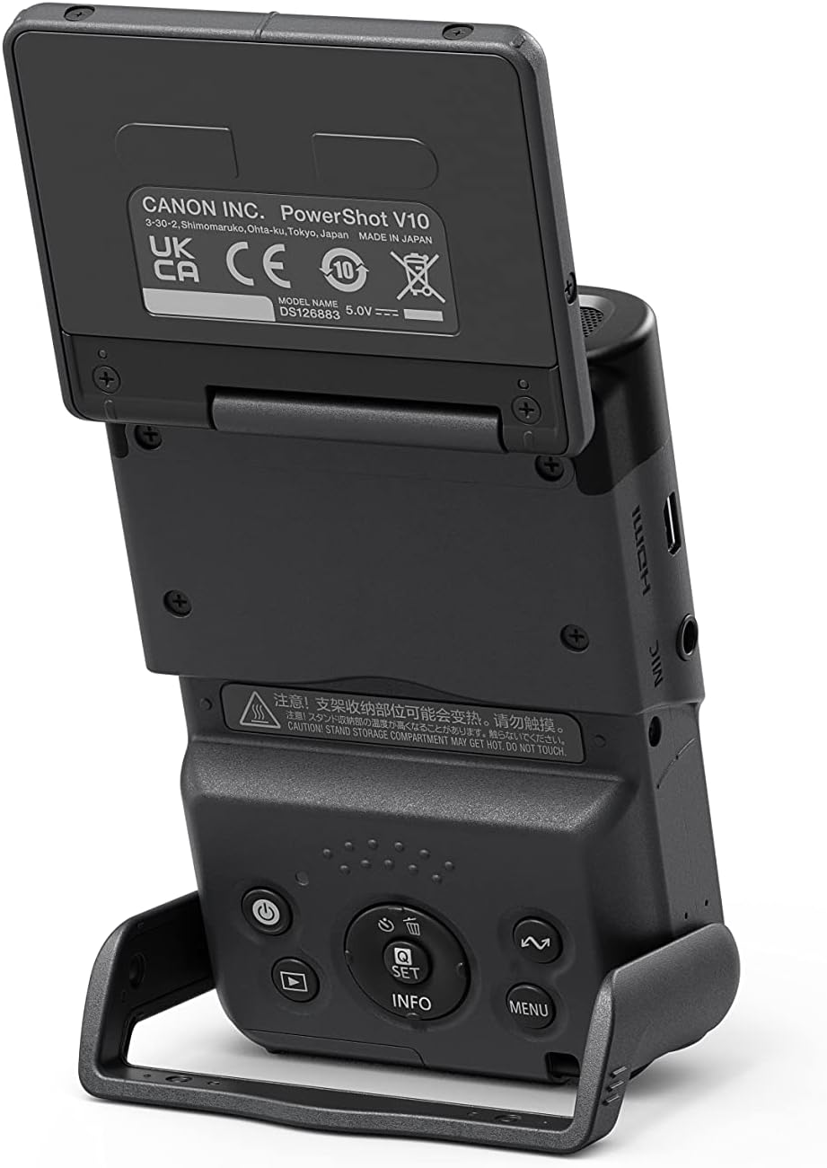 Brand new Canon PowerShot V10 Vlog Camera Black - AU Version