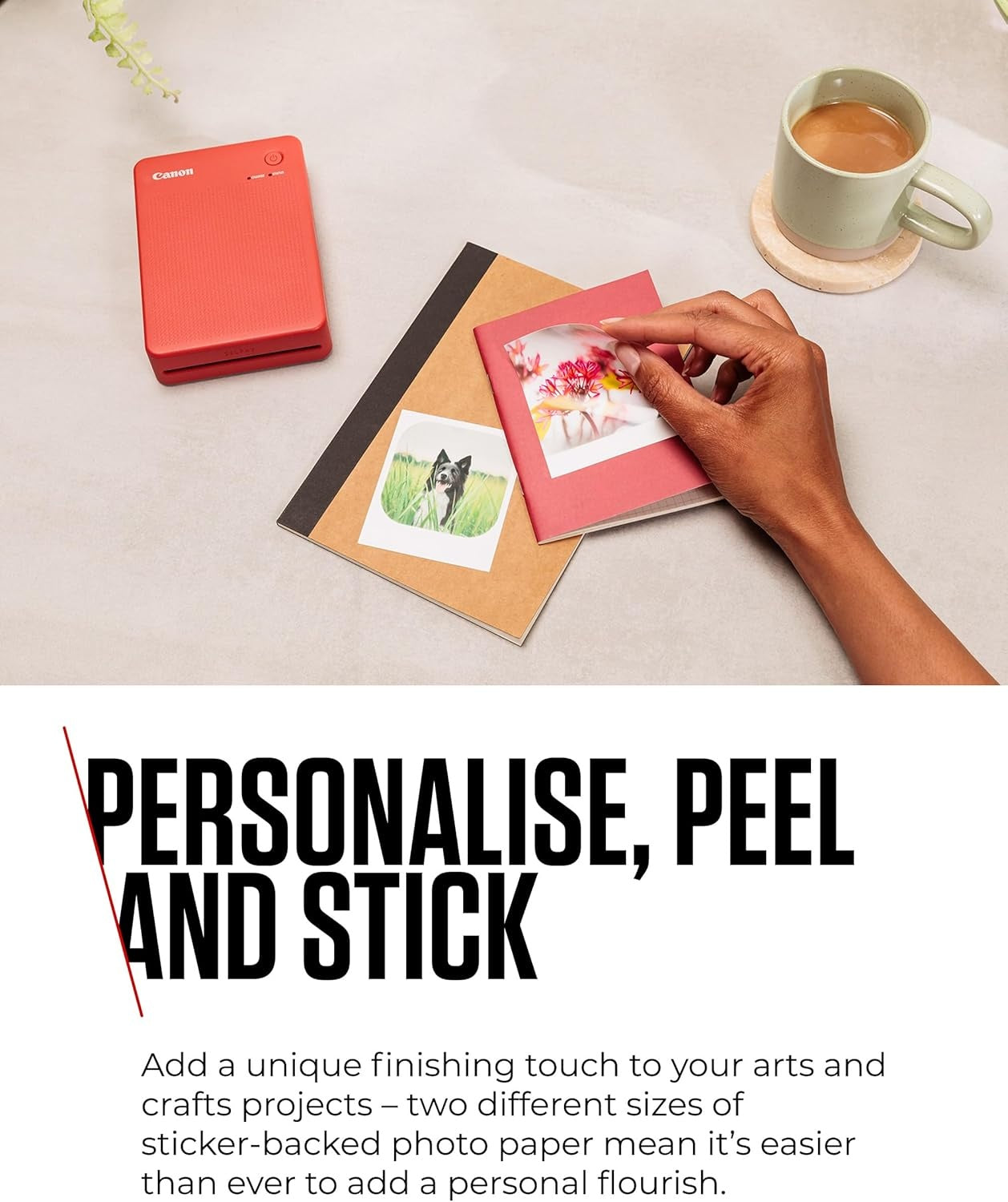 *New!* Canon Selphy Square QX20 Portable Photo Printer QX20-RD [RED]