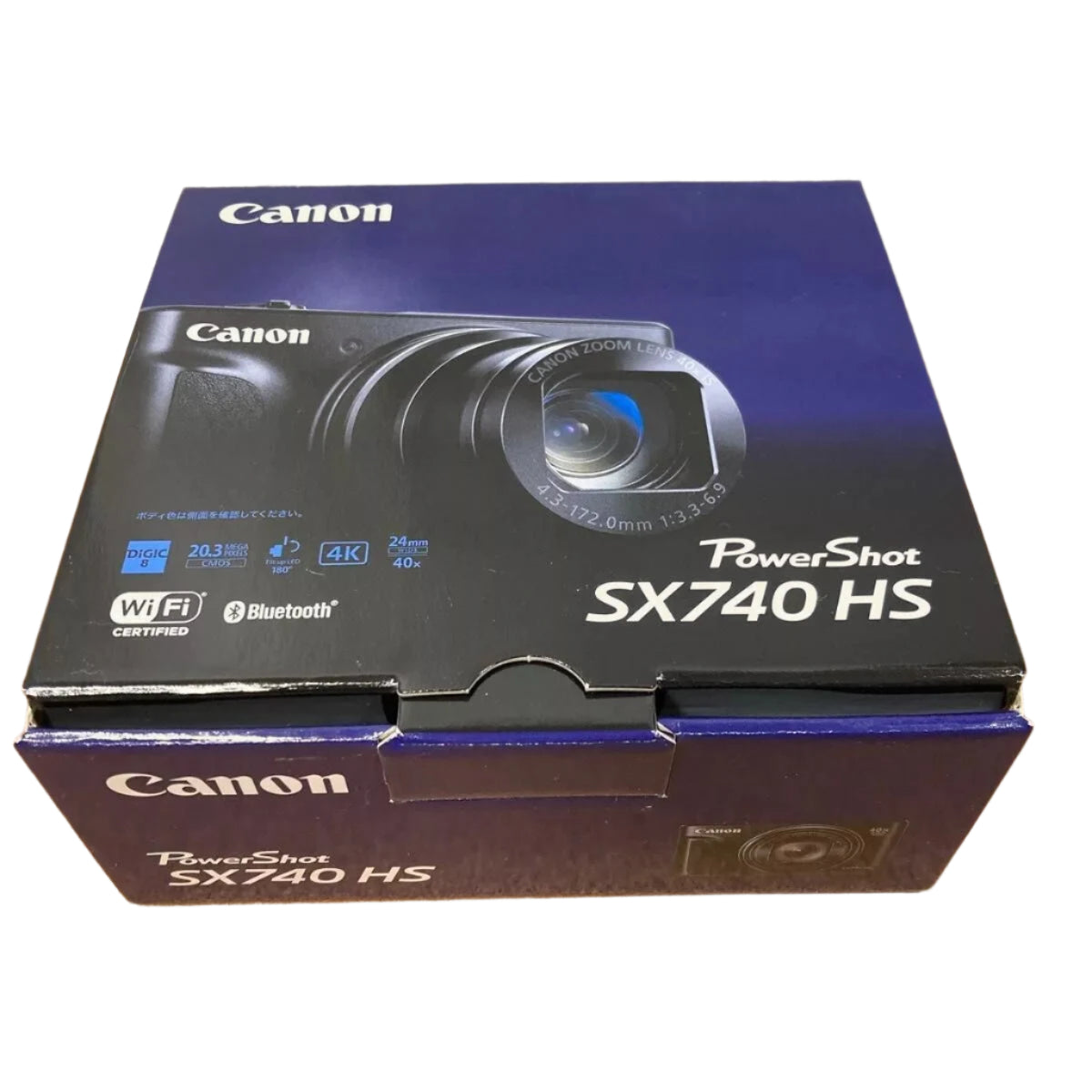 New Canon PowerShot SX740HS Compact Digital Camera 40x Zoom BLACK+Wty