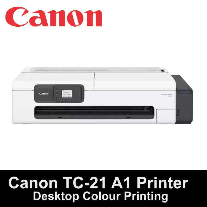 Canon imagePROGRAF TC-21 A1 Color Wide Format Printer+Stand PFI050 Ink Bottle [TC21]