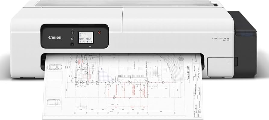 Canon imagePROGRAF TC-20 A1 24" 4 Colour Graphics Wide Format Desktop Printer [TC20]