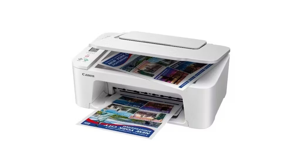 Canon PIXMA Home TS3665 3-in-1 Wireless MFP Printer-PG645/CL646 Ink (WHITE)