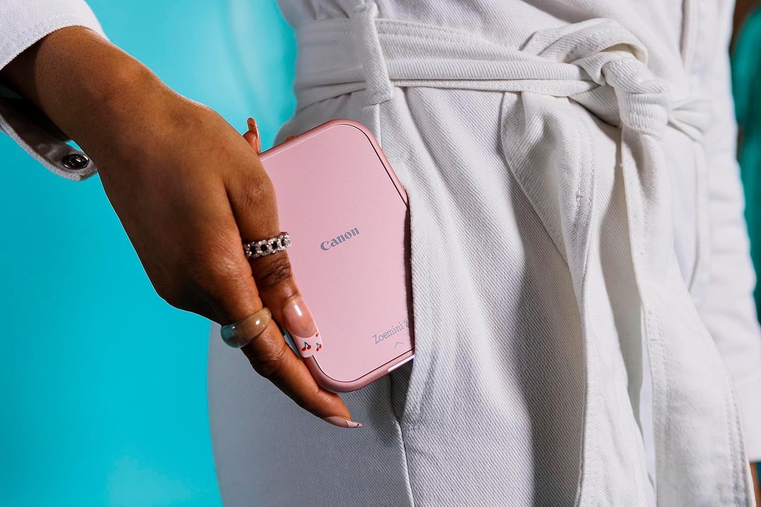 Canon Zoemini 2 Mini Wireless Photo Printer - Mobile, Portable, Pocket 5452C003[Rose Gold]