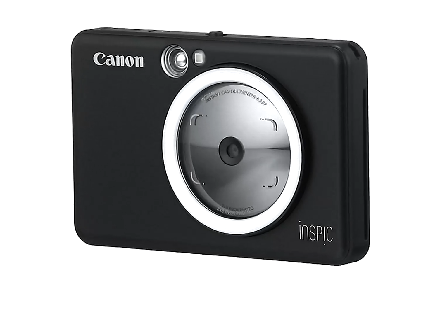 Canon Inspic 2-in-1 Instant Camera+Portable Photo Printer Black [ZV-123-MBK]