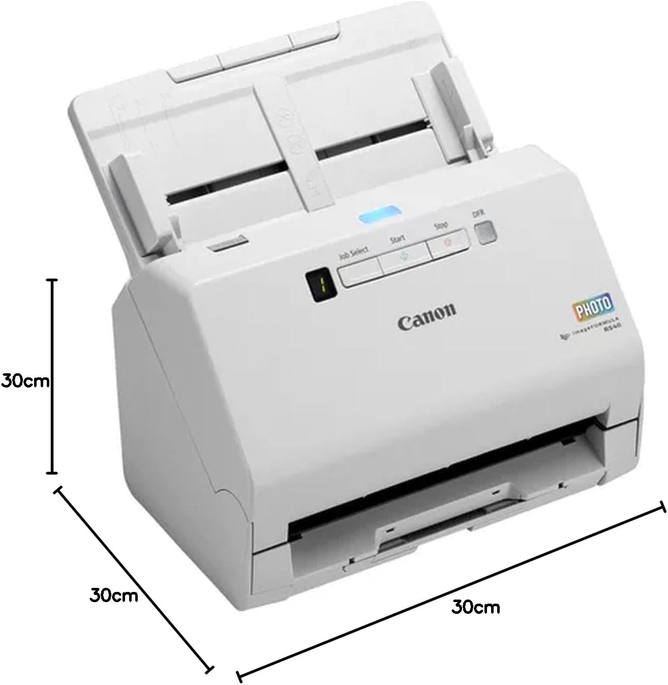 Canon ImageFORMULA RS40 Photo & Document Scanner+CaptureOnTouch Software 40PPM