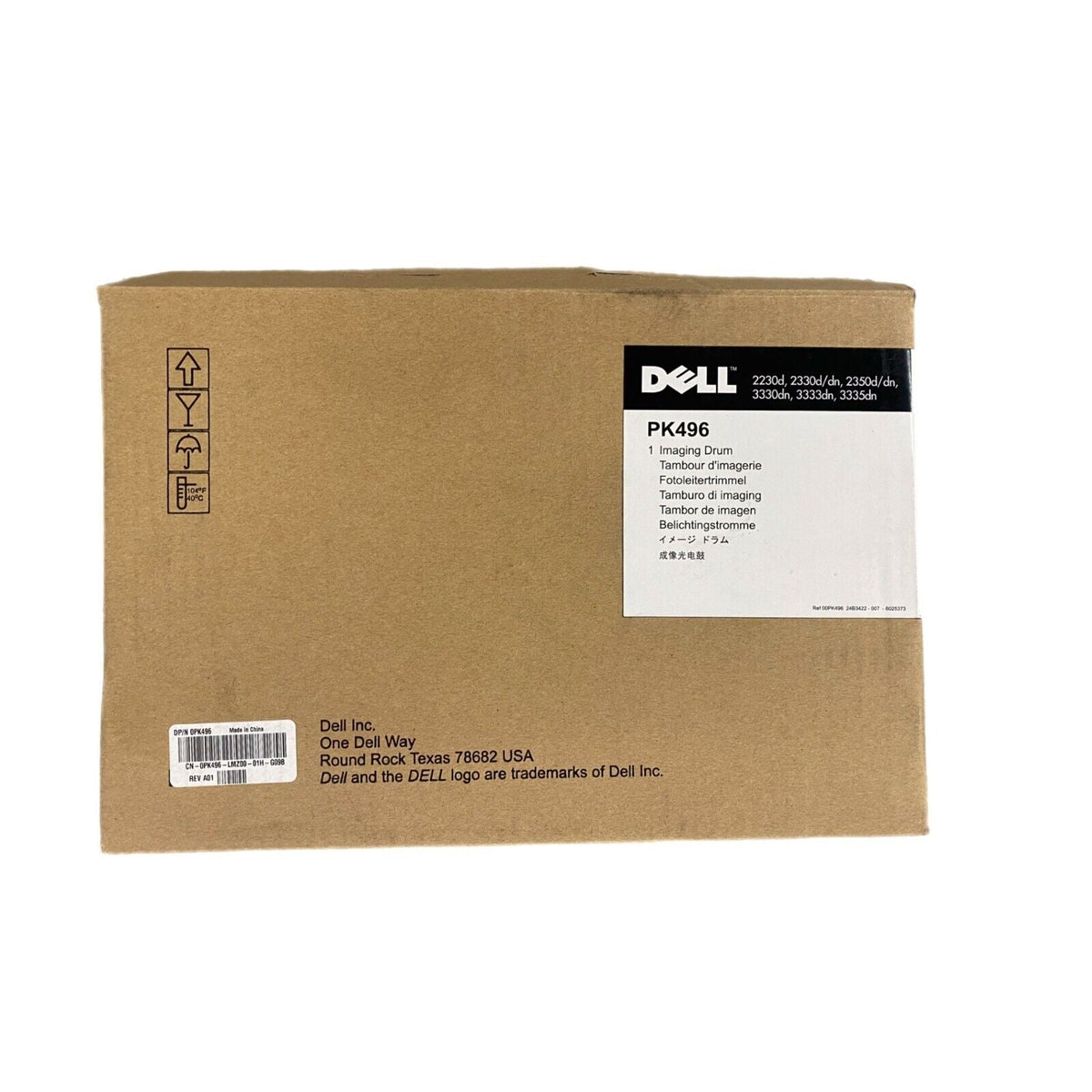 *CLEAR!* Genuine Dell 2230d 2330d 2330dn 3330dn Photo Conductor Drum PK496 [59210346]