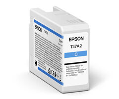 Genuine Epson T47A2 Cyan Ink Cartridge for ScureColor P906 A2 Printer 50ml [C13T47A200]