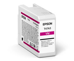 Genuine Epson T47A3 Magenta Ink Cartridge for ScureColor P906 A2 Printer 50ml [C13T47A30N]