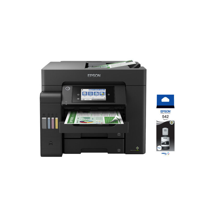 Epson EcoTank Pro ET-5800 Wireless A4 Multifunction Ink Tank Printer + Bonus T542 CMYK Ink Set
