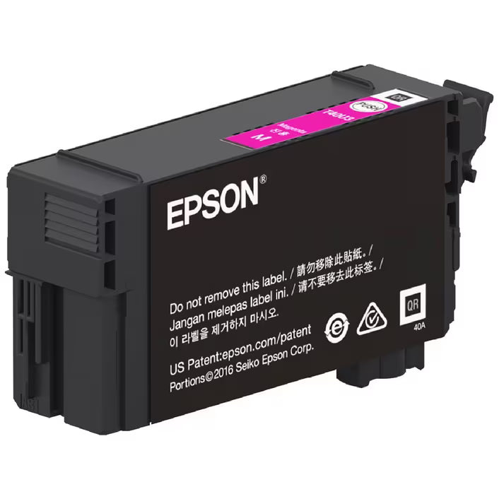 Genuine Epson UltraChrome XD2 Magenta Ink Cartridge for SureColor T3160/T5160 (50ml) [C13T40U300]