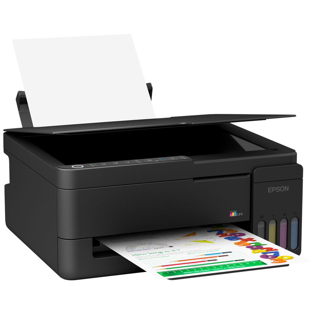 Epson EcoTank ET-2911 A4 Inkjet Multifunction Wireless Printer BLACK [ C11CL62502]
