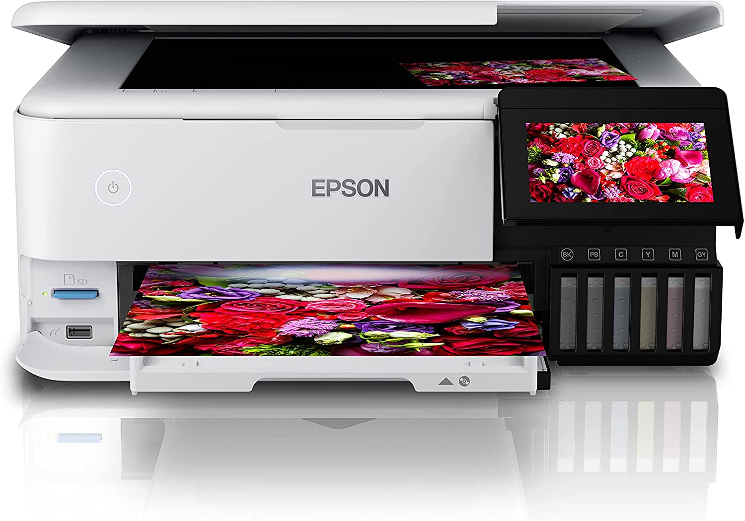 *Damaged Box* Epson EcoTank Photo ET-8500 A4 Colour All-in-One Ink Tank Printer [C11CJ20501]