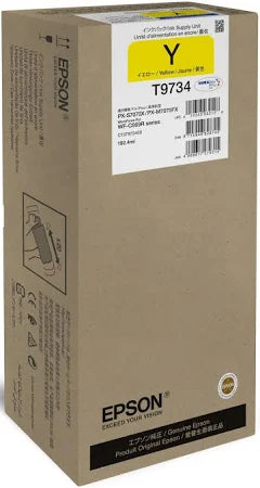 Genuine Epson T973 Yellow Ink Cartridge for WF-C869R (22K) [C13T973400]