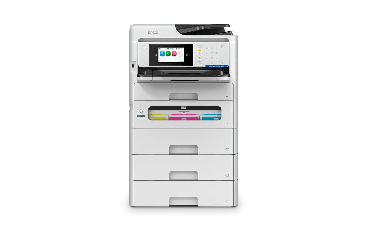 Epson WorkForce Pro EM-C800 A4 Business MultiFunction Colour Inkjet Printer [C11CK19501]