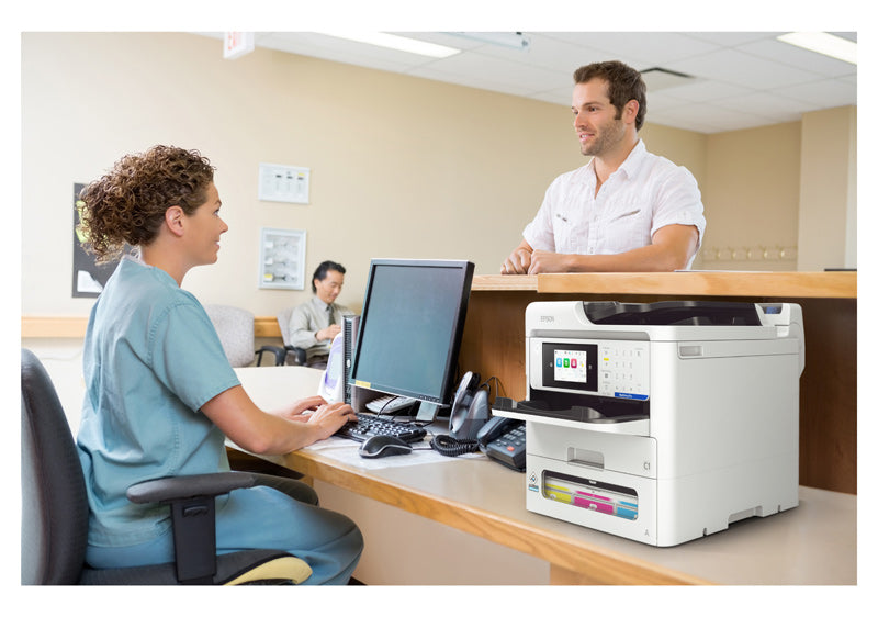 Epson WorkForce Pro EP-C800 A4 Business Single Function Colour Inkjet Printer [C11CK21501]