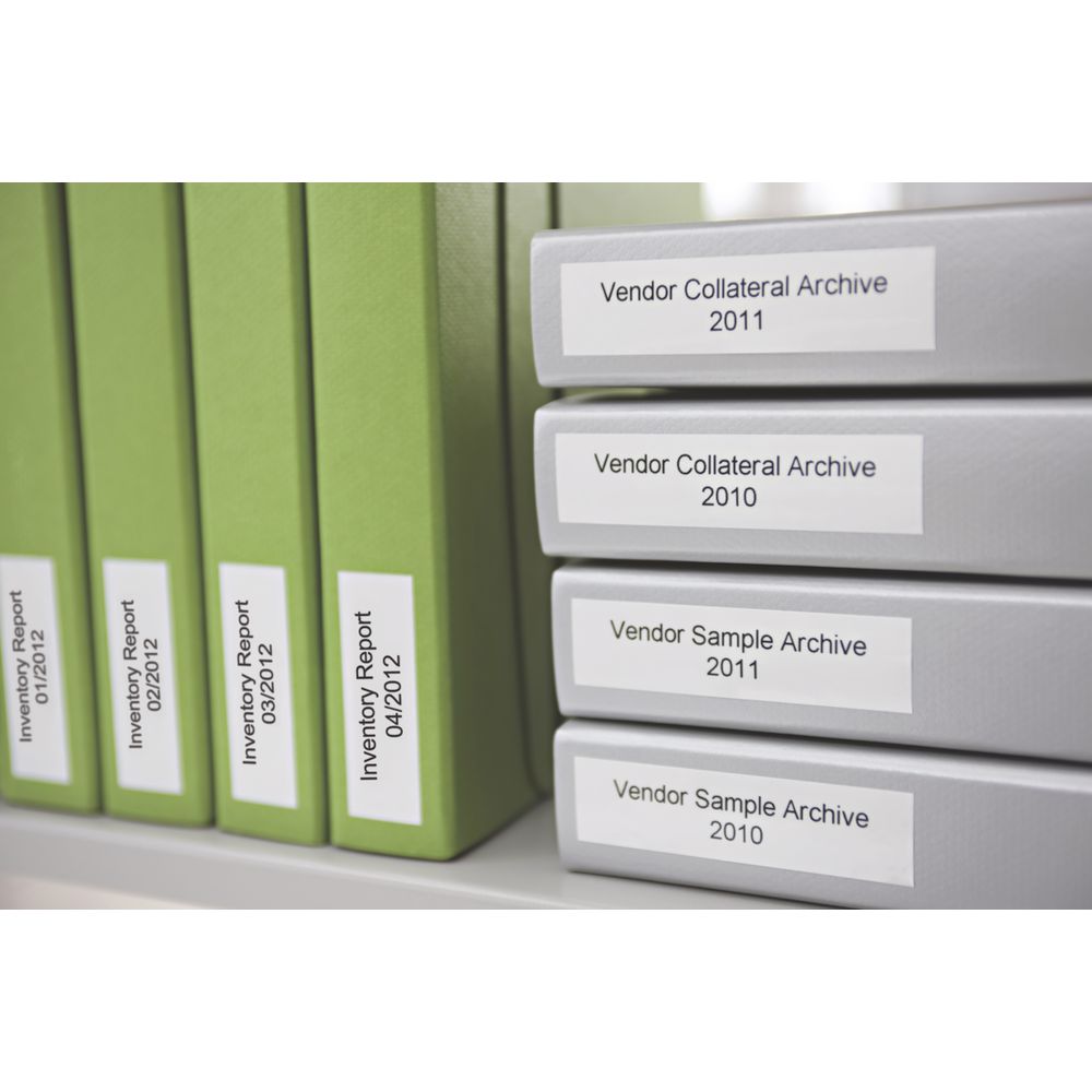 Genuine DYMO D1 Label Tape 24mm x 7m Black on White – LabelManager & LabelWriter