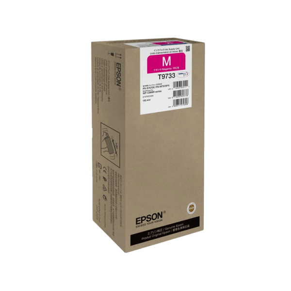 Genuine Epson T973 Magenta Ink Cartridge for WF-C869R (22K) [C13T973300]