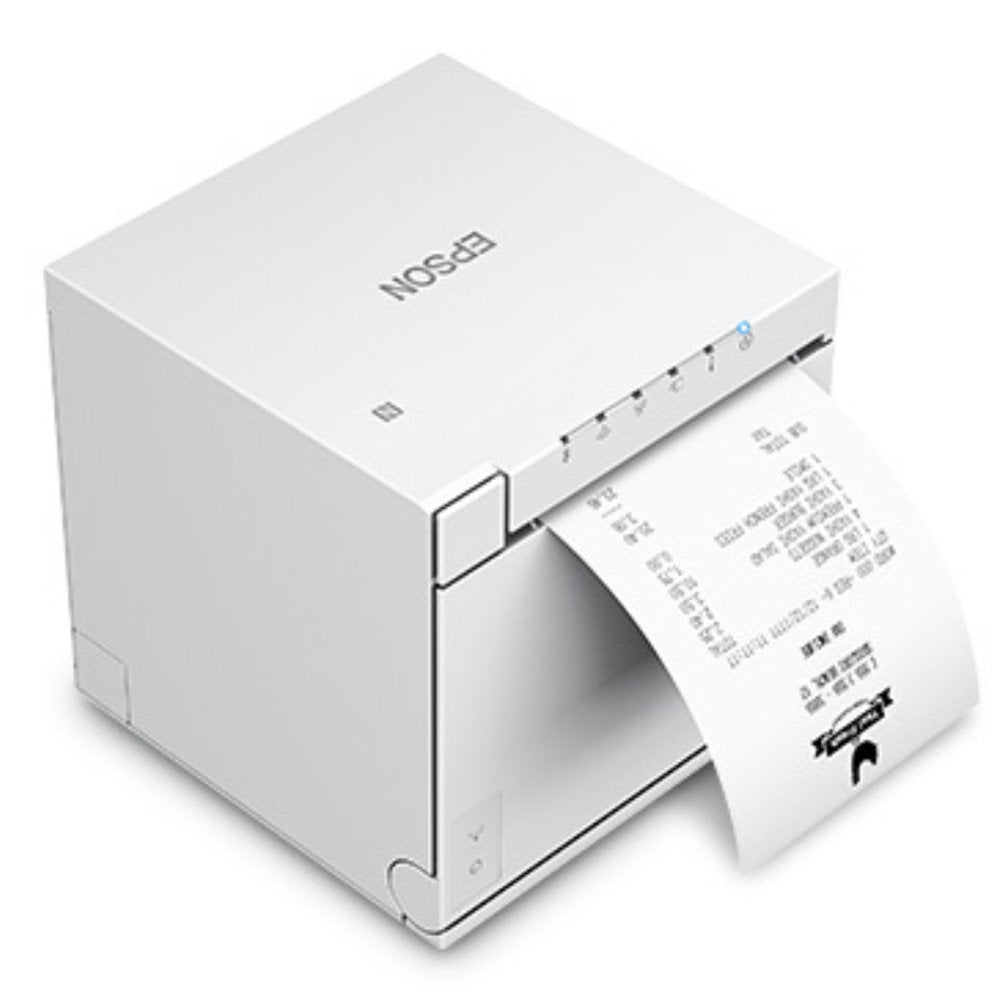 *NEW!* Epson TM-M30III-231 BlueTooth/USB Square Receipt Printer WHITE [C31CK50231]