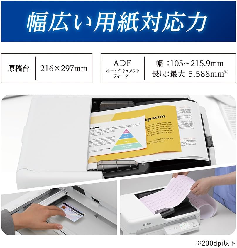 Epson WorkForce DS-1760WN A4 Wireless Network Document Scanner+ADF – Sheetfed & Flatbed
