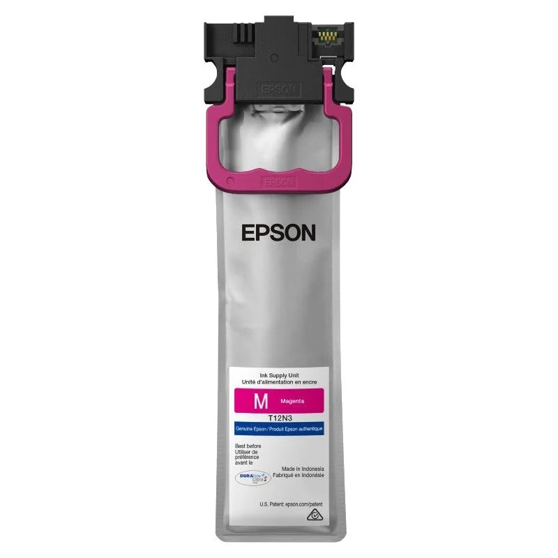 Genuine Epson DURABrite T12N3 Refill Magenta Ink Bottle - Inkjet - 5000 Pages [C13T12N300]