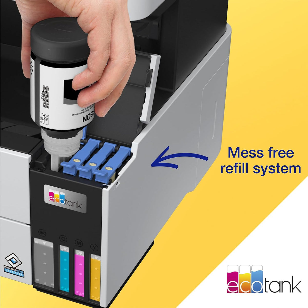 EPSON EcoTank Pro ET-5150 Multifunction Ink Tank MFP Printer T113 Ink Bottle Int. [C11CJ89401]