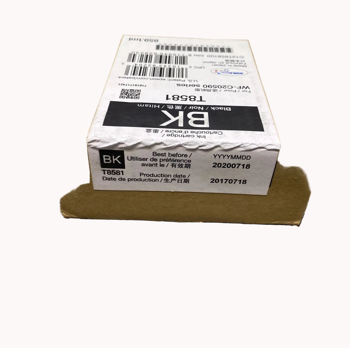 *SALE!* Genuine Epson WF-C20590 Enterprise T8581 Black Ink Cartridge [C13T858100] 50K Yield 859ml