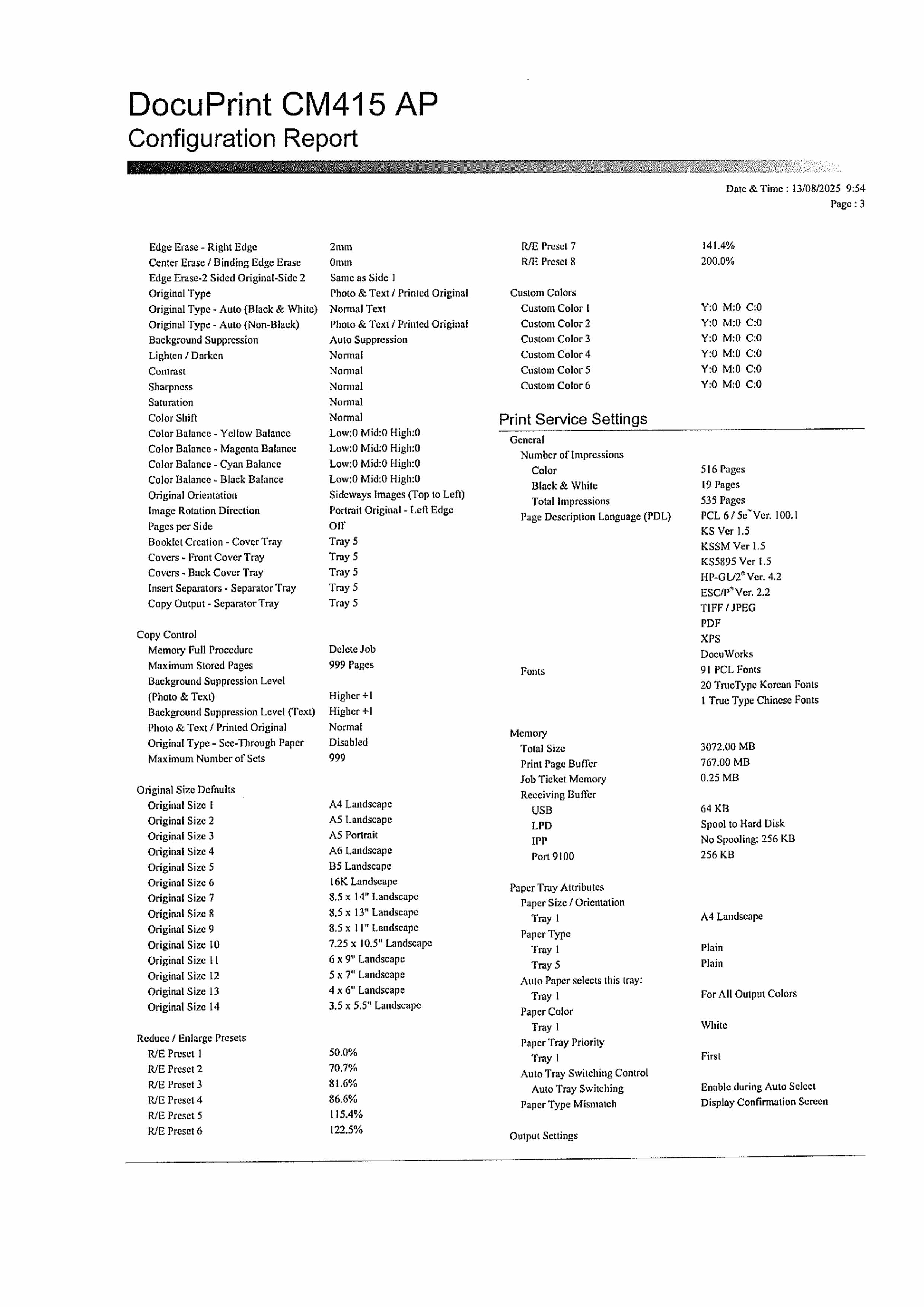 *Ex-Display* Fuji Xerox DocuPrint CM415AP 4-in-1 Color Laser Multifunction Printer+Duplex Scan
