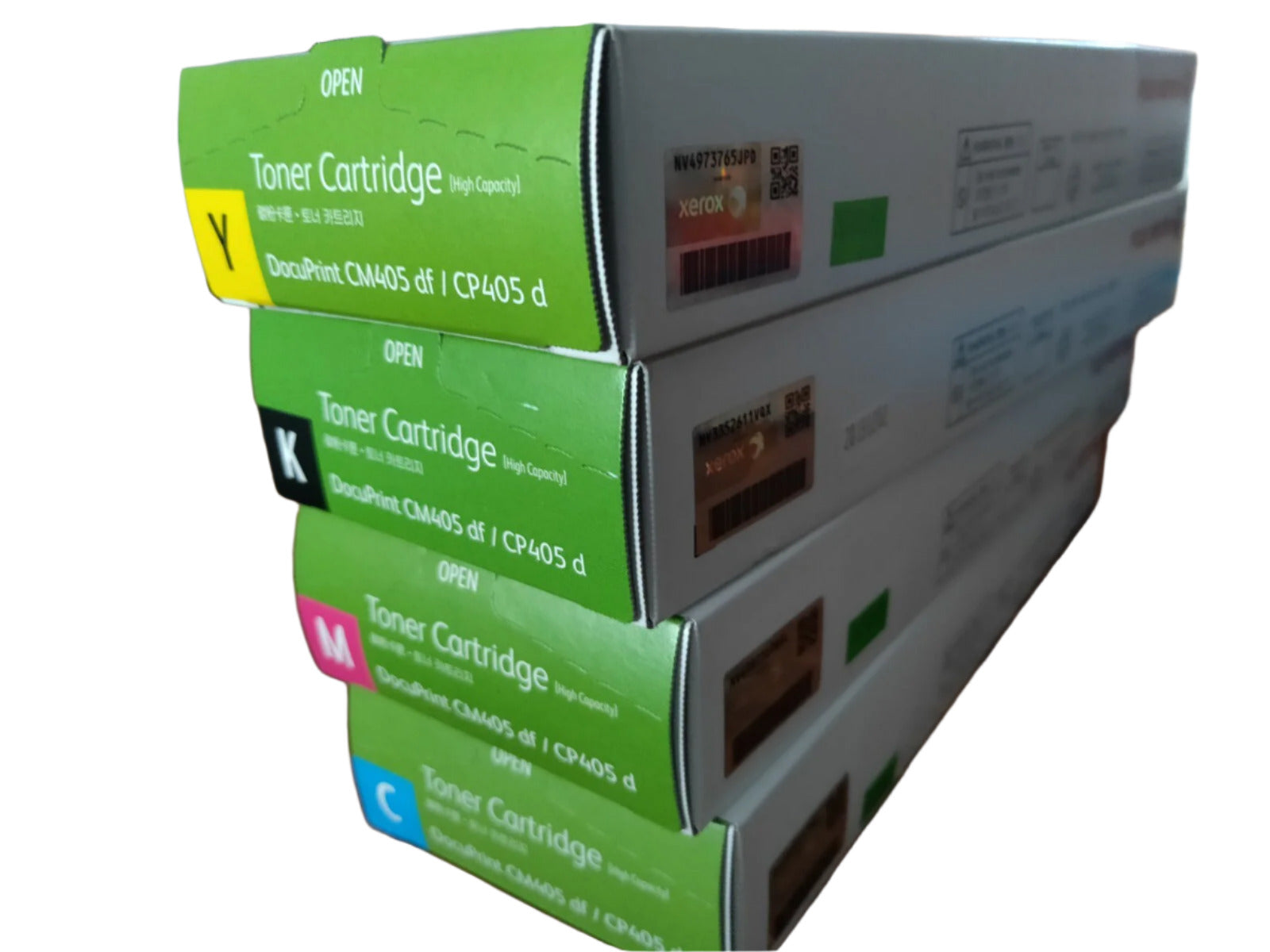 *SALE!* 4x Pack Genuine Fuji Xerox DocuPrint CP405d CM405df Toner Cartridge Set (11K)
