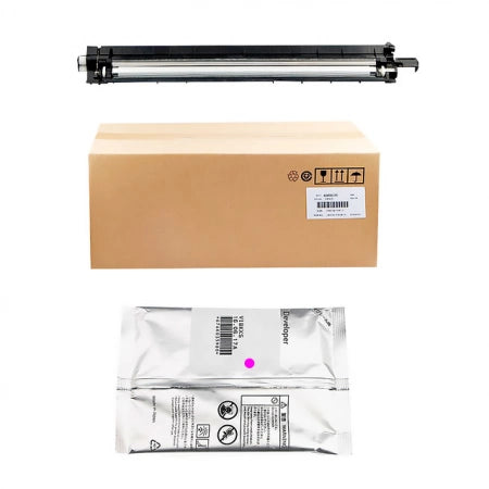 Genuine Fuji Xerox 607K40690 604K91150 Magenta Developer+Housing Kit for SC2020 SC2022 A3 MFP (38K)