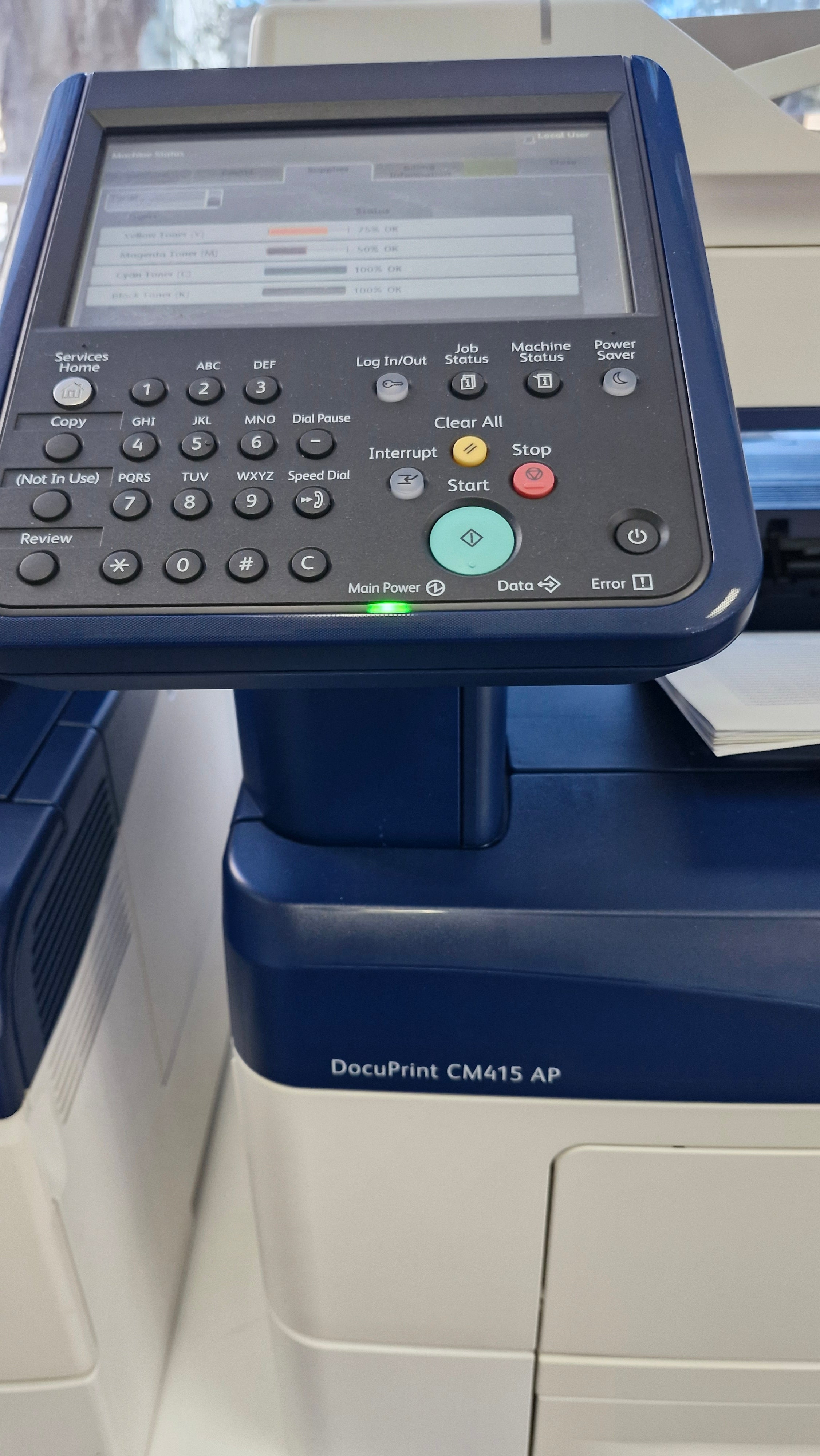 *Ex-Display* Fuji Xerox DocuPrint CM415AP 4-in-1 Color Laser Multifunction Printer+Duplex Scan