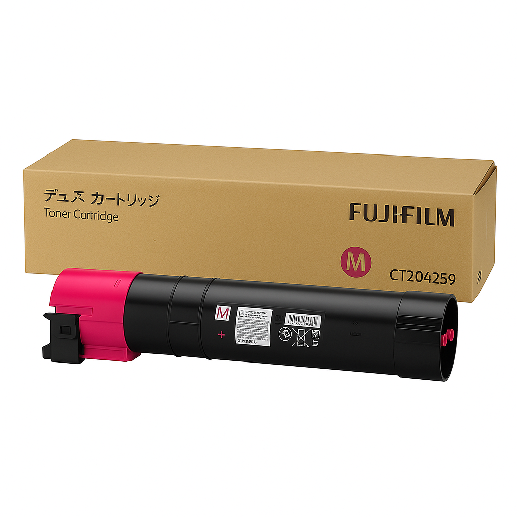Genuine FujiFilm CT204259 Magenta Toner Cartridge for Apeos C2061S C2561 C3061 Standard (10K)