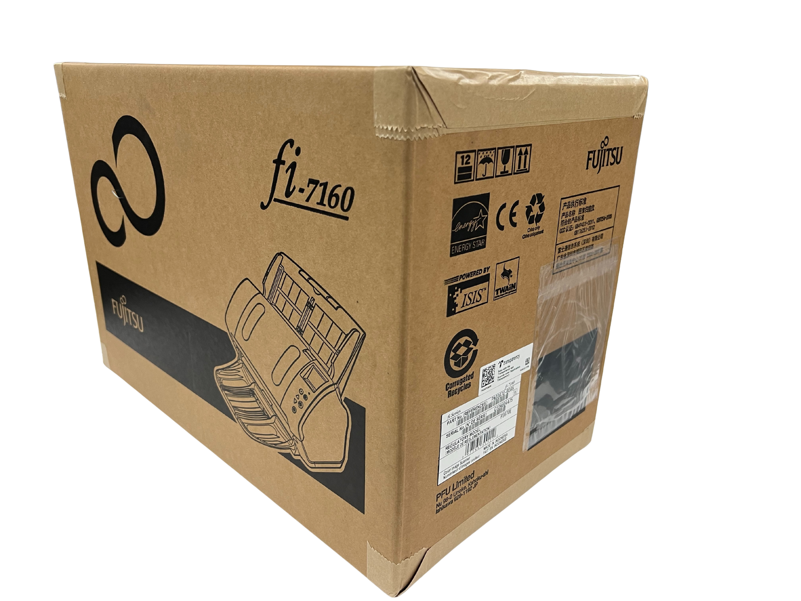 *SALE!* Fujitsu FI-7160 A4 Document Scanner 60PPM [PA03670-B085-B051]