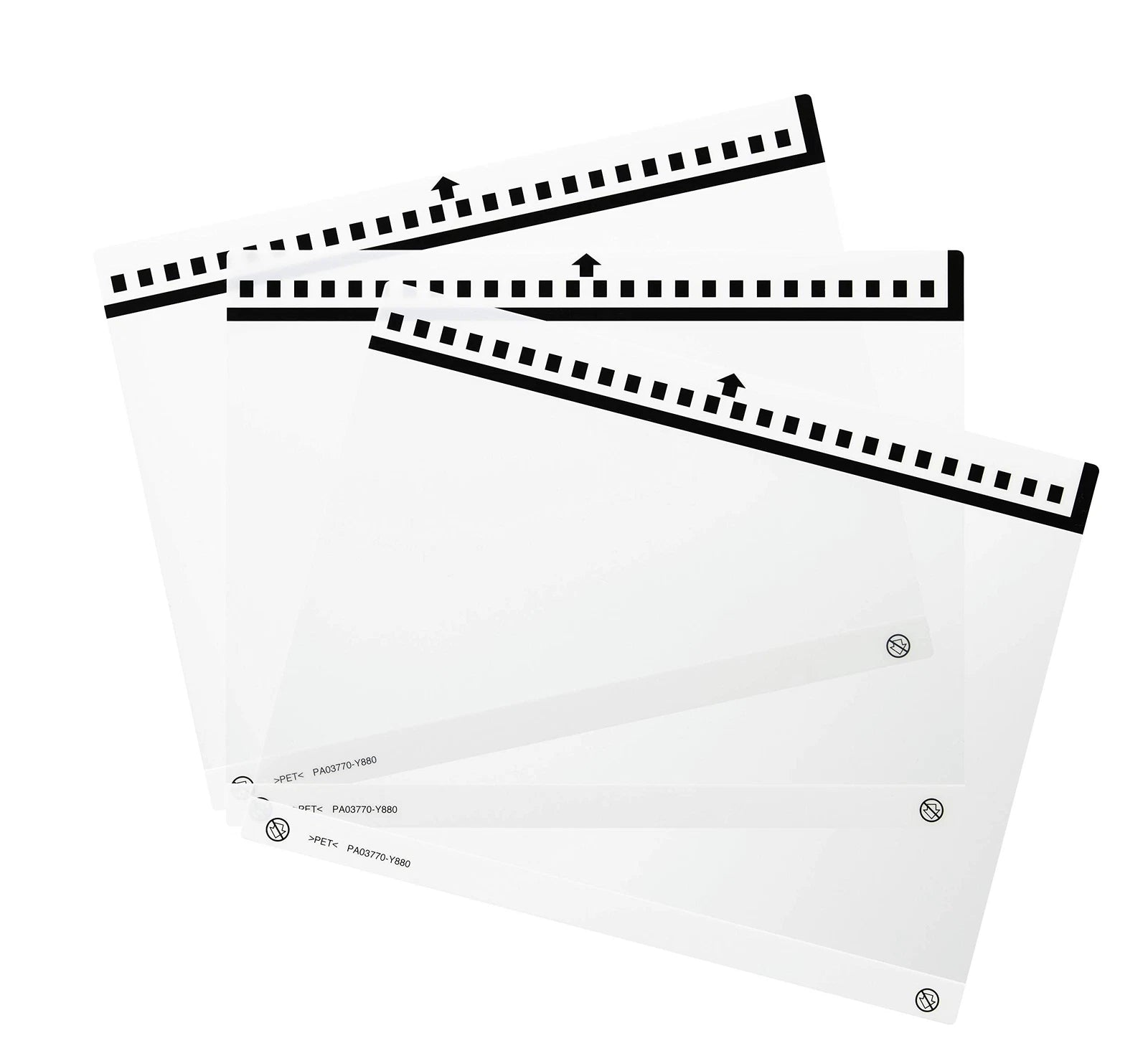 Genuine 3x Pack Fujitsu Photo Carrier Sheet for Scansnap Series Scanner [PA03770-0015]