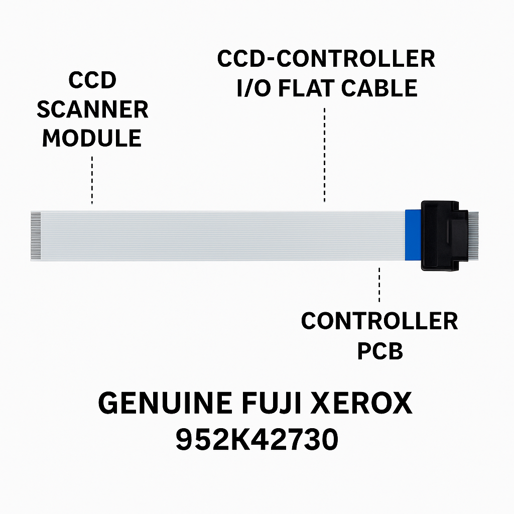 Genuine Fuji Xerox 952K42730 CCD-Controller I/O Flat cable for DocuCentre-IV Series MFPs