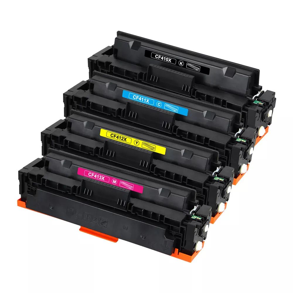 *SALE!* 4x Pack CT A-Grade Premium Compatible HP #410X CF410X/CF411X/CF412X/CF413X Toner Cartridge set