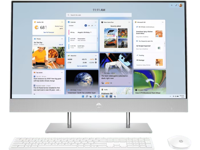 *NEW!* HP 27 inch i7 CPU/16Gb/512GB SSD All-in-One Desktop PC 911K8PA [27-cr0004a]