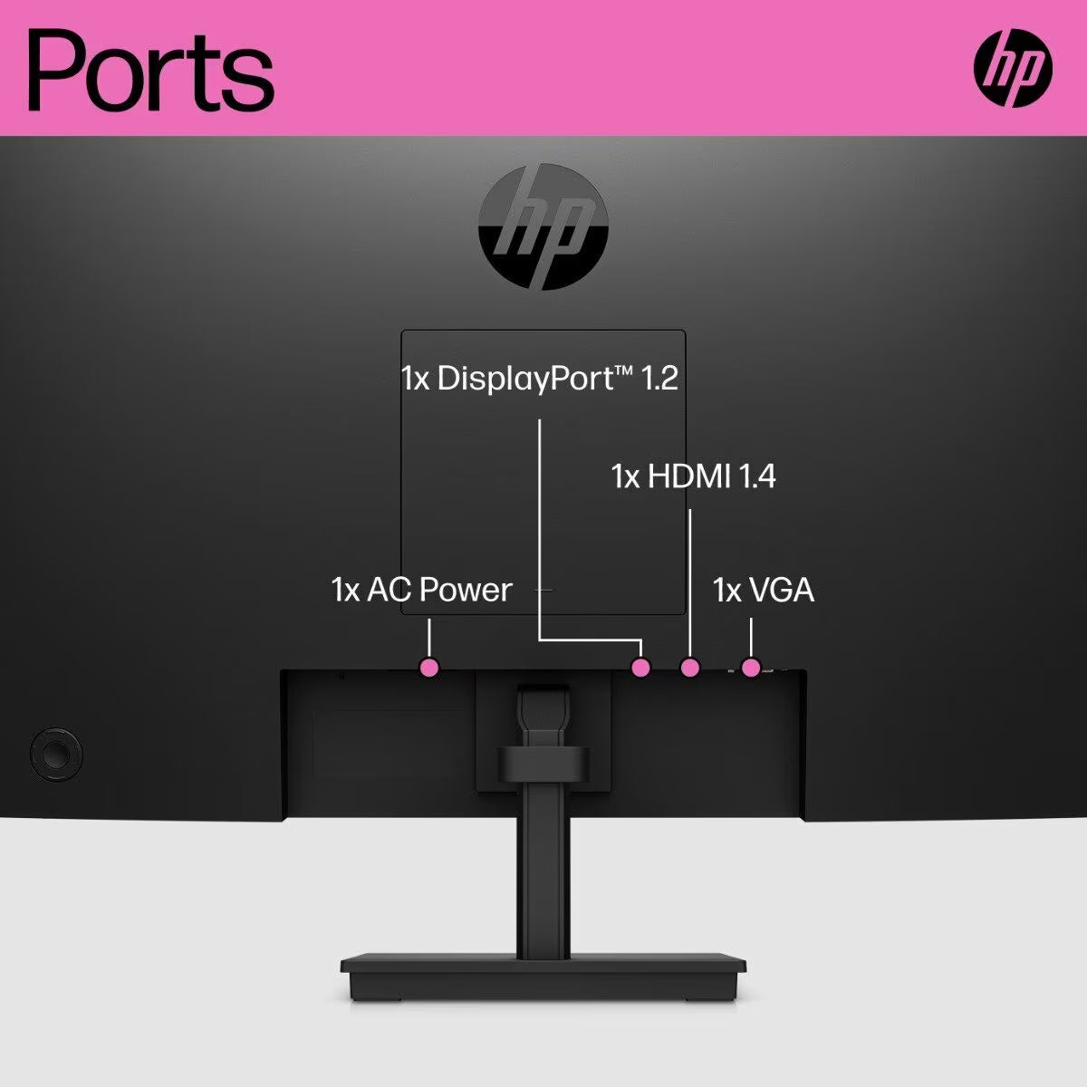 *SALE!* HP 27 inch V27ie G5 FHD 16:9 IPS Monitor 1920x1080@75Hz 5ms [6D8H3AA]