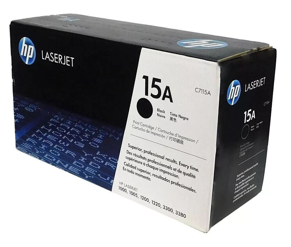 *SALE!* Genuine HP C7115A Black Toner Cartridge for Laserjet 1000 1005 1200 3320 3300 3380
